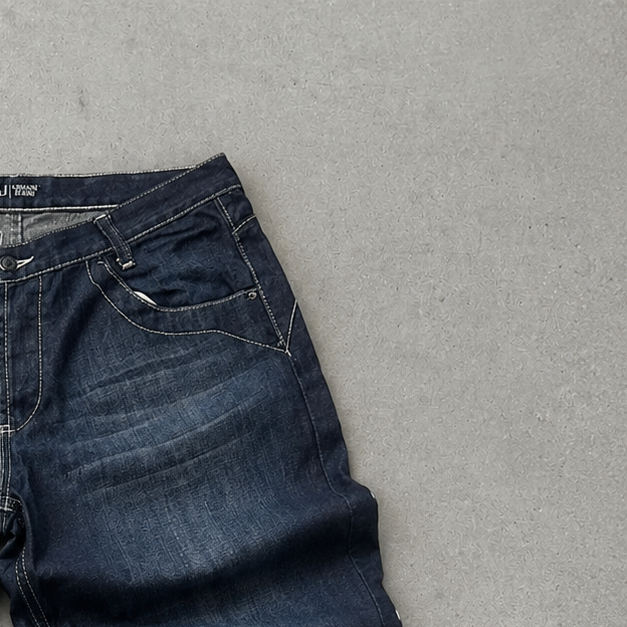 Armani Jeans Pants Marineblau Rare (W32 | DE 48)