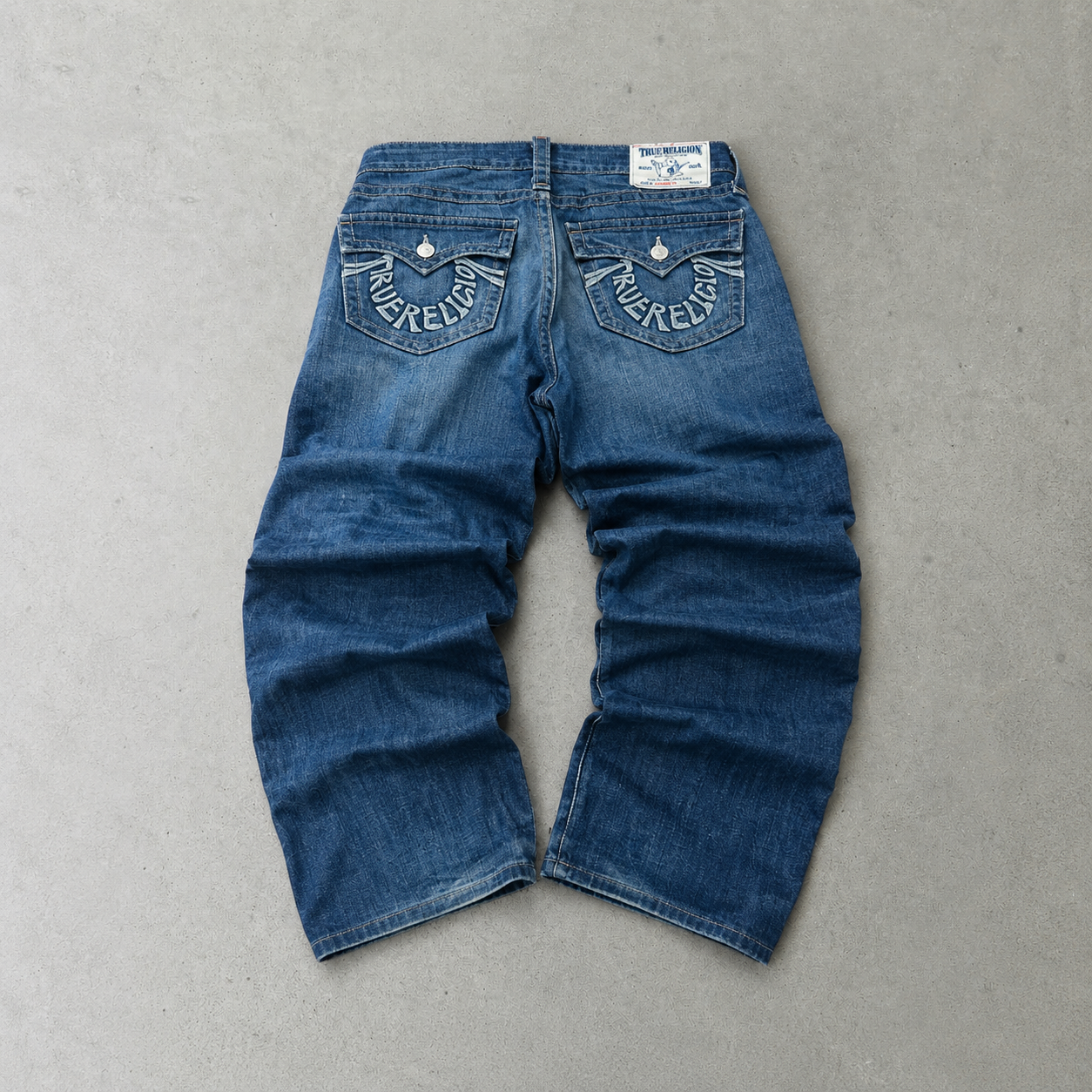 Y2K True Religion Jeans Marineblau Limited (W29 | DE 44)