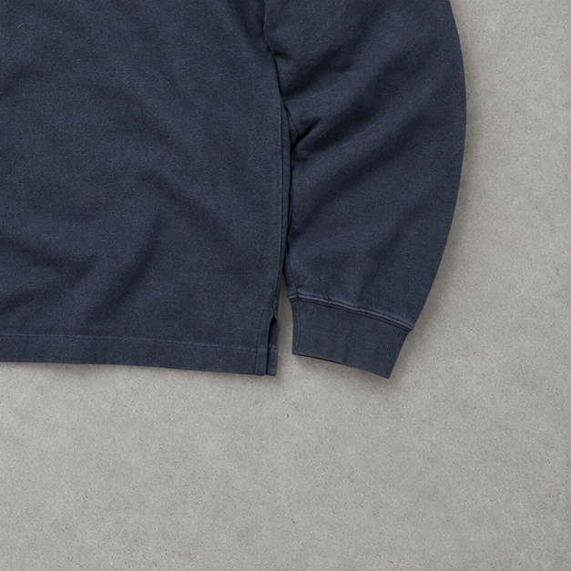 Polo Ralph Lauren Sweater Marineblau Rare (XXL) Stitched Logo
