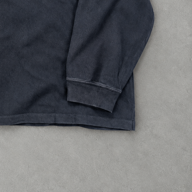 Polo Ralph Lauren Sweater Marineblau Rare (XXL) Stitched Logo