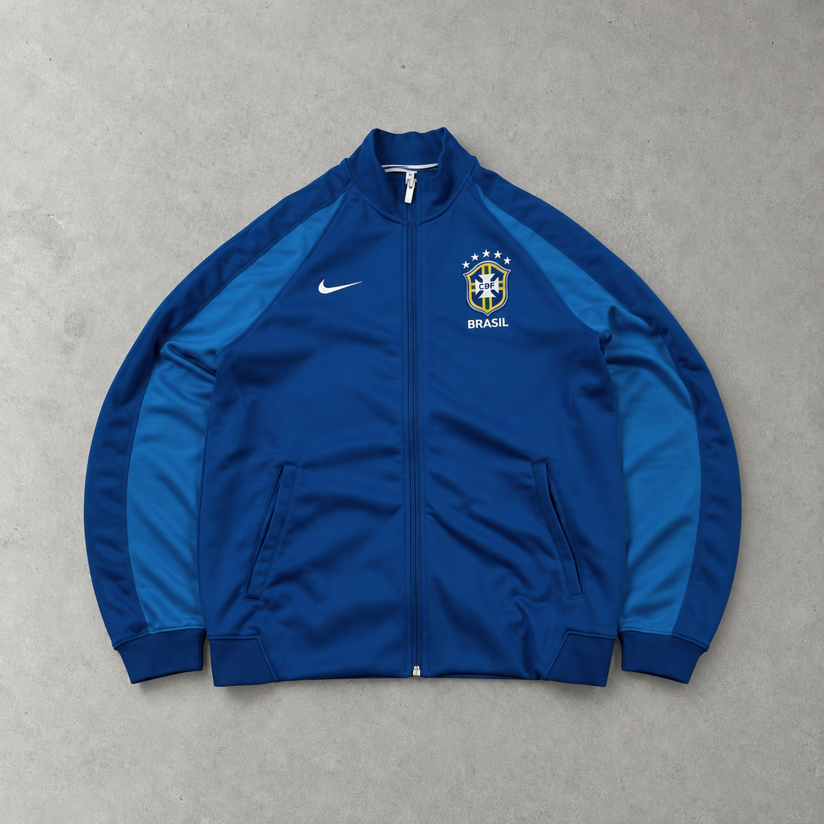 Brasil Y2K Nike Track Jacket Blau Rare (L)