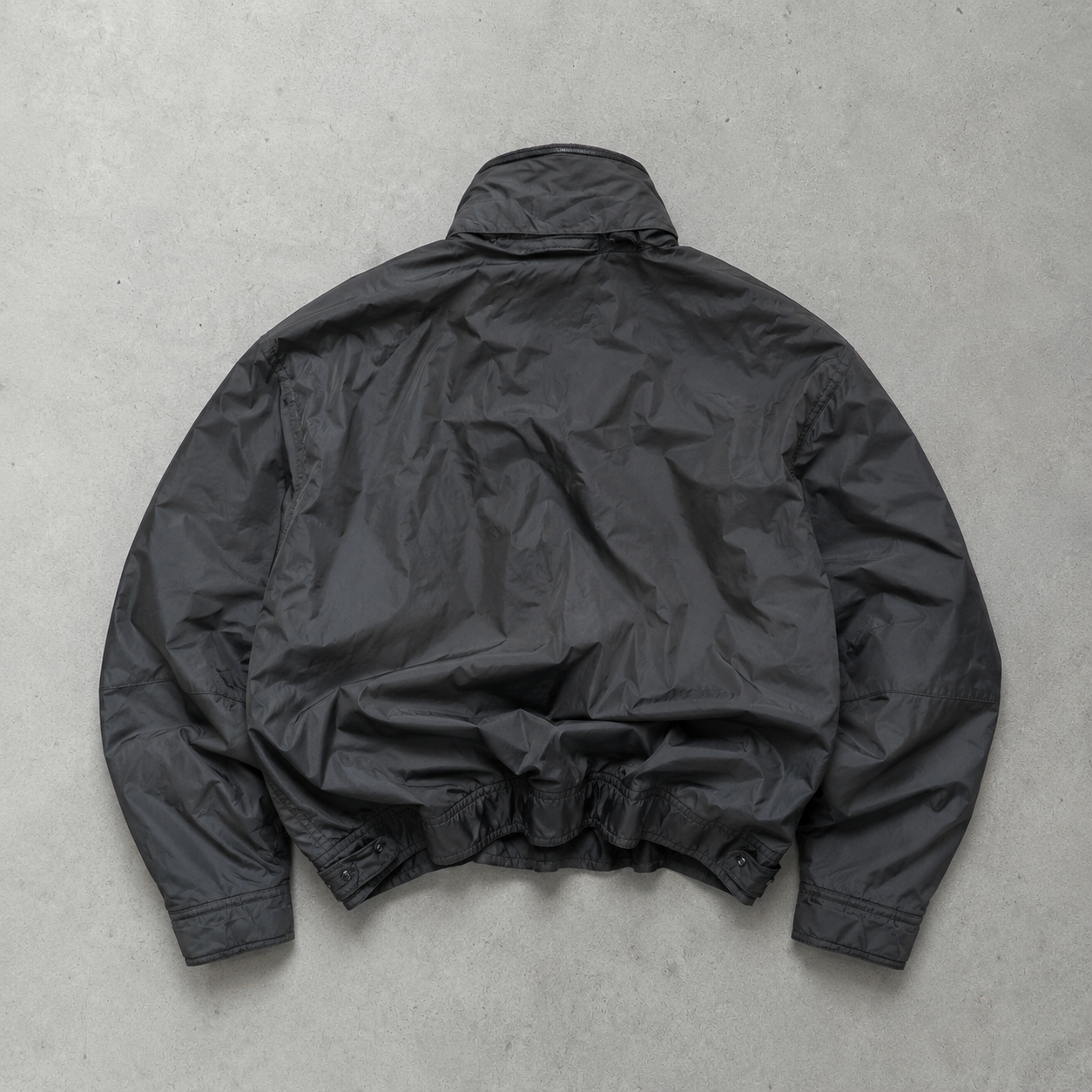 Ralph Lauren Fleece Jacket Black Navy Rare (M)
