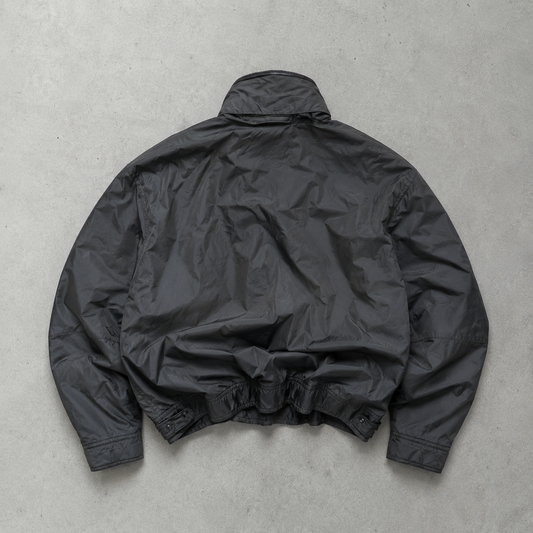Ralph Lauren Fleece Jacket Black Navy Rare (M)