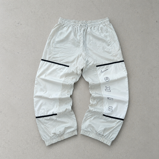 Y2K Nike Track Pants Weiß Limited (M)
