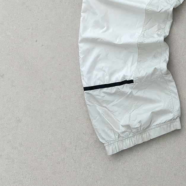 Y2K Nike Track Pants Weiß Limited (M)