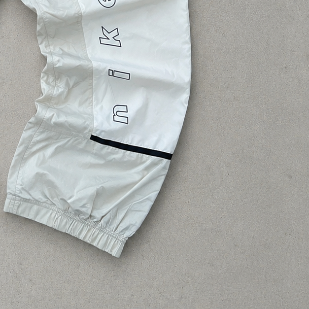 Y2K Nike Track Pants Weiß Limited (M)