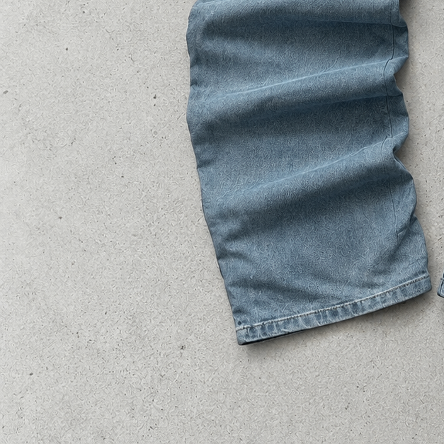Y2K True Religion Jeans Light Blue Limited Stitched Logo (M)