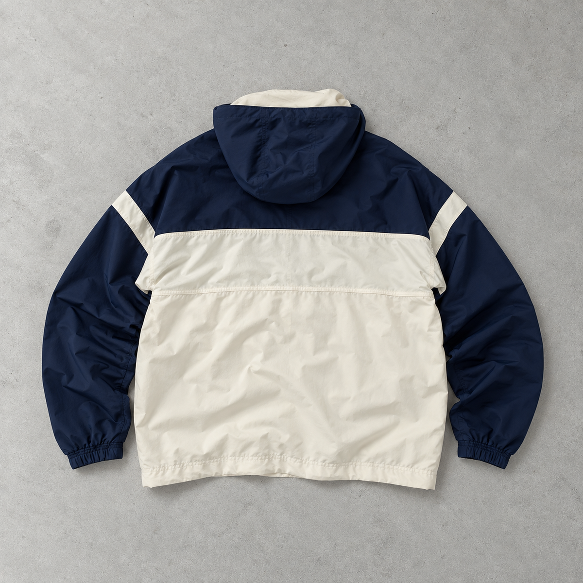 Champion Jacket Marineblau, Creme Rare (S)