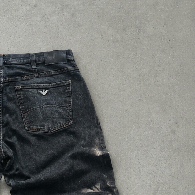 Armani Jeans Jeans Schwarz Rare (M)