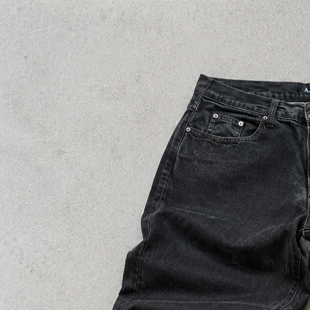 Armani Jeans Jeans Schwarz Rare (M)
