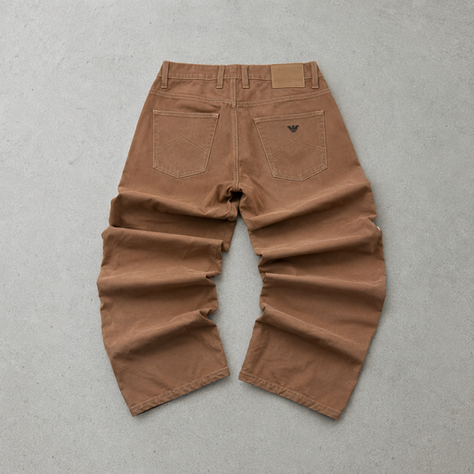 Armani Jeans Jeans Beige, Braun Rare (W34 | DE 50)