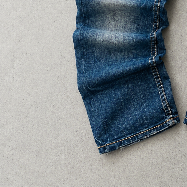 Y2K True Religion Jeans Blau, Rot Limited (W34 | DE 50)
