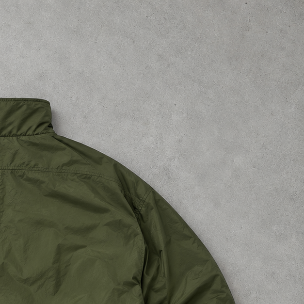Y2K Nike Jacke Khaki Selten (M)