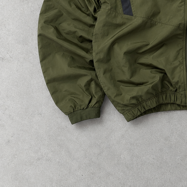 Y2K Nike Jacke Khaki Selten (M)