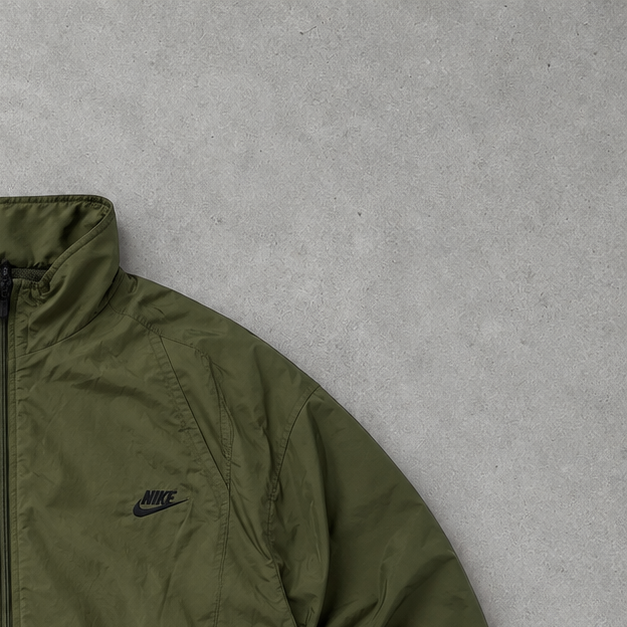 Y2K Nike Jacke Khaki Selten (M)