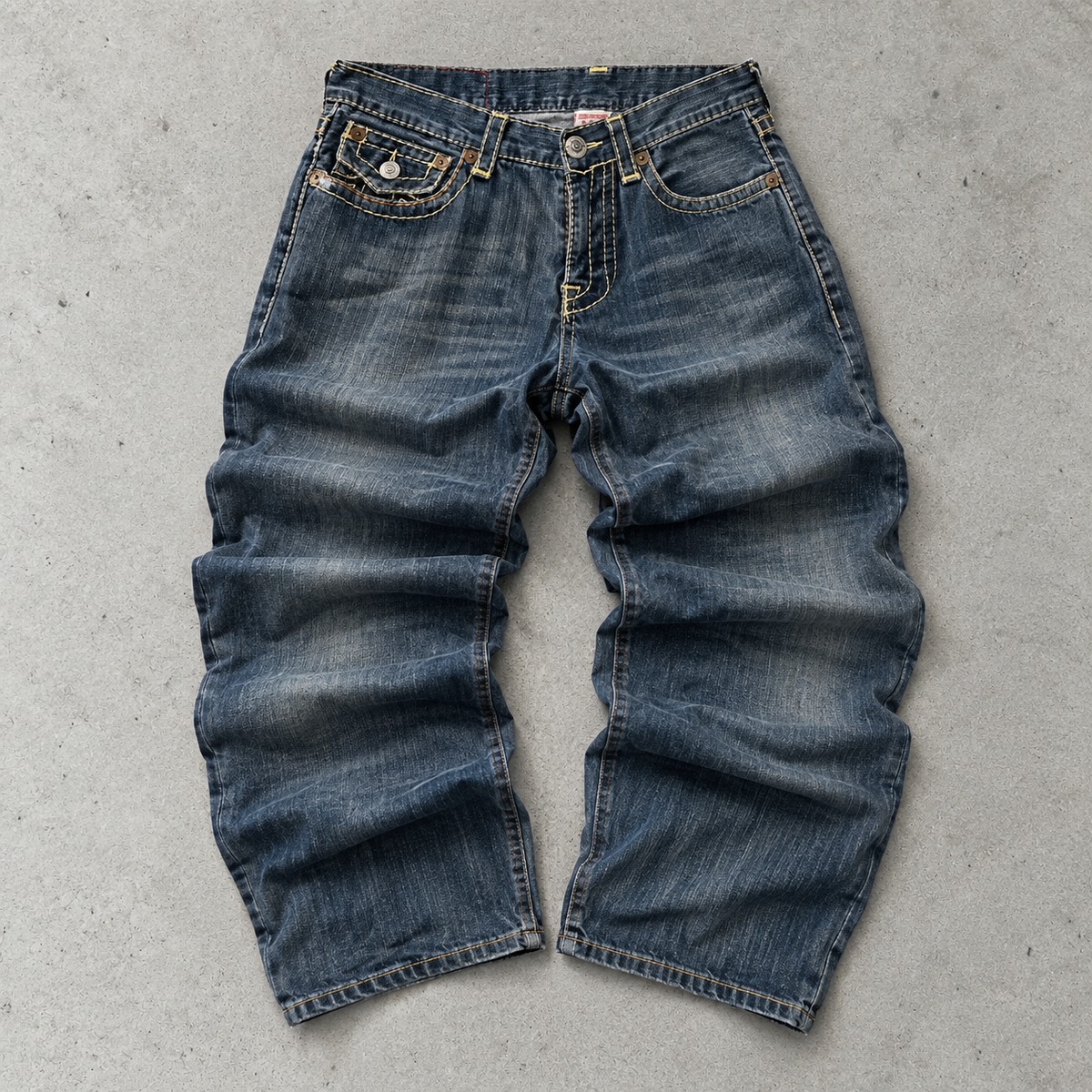 True Religion Baggy Jeans Blue Rare (W38 | DE 54)