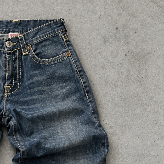 True Religion Baggy Jeans Blue Rare (W38 | DE 54)