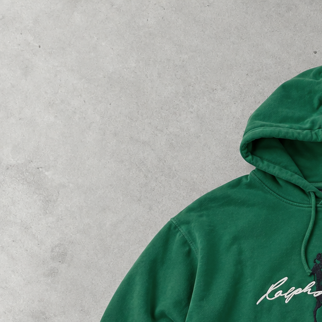 Polo Ralph Lauren Hoodie Grün Rare (XXL)