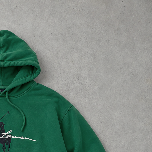 Polo Ralph Lauren Hoodie Grün Rare (XXL)