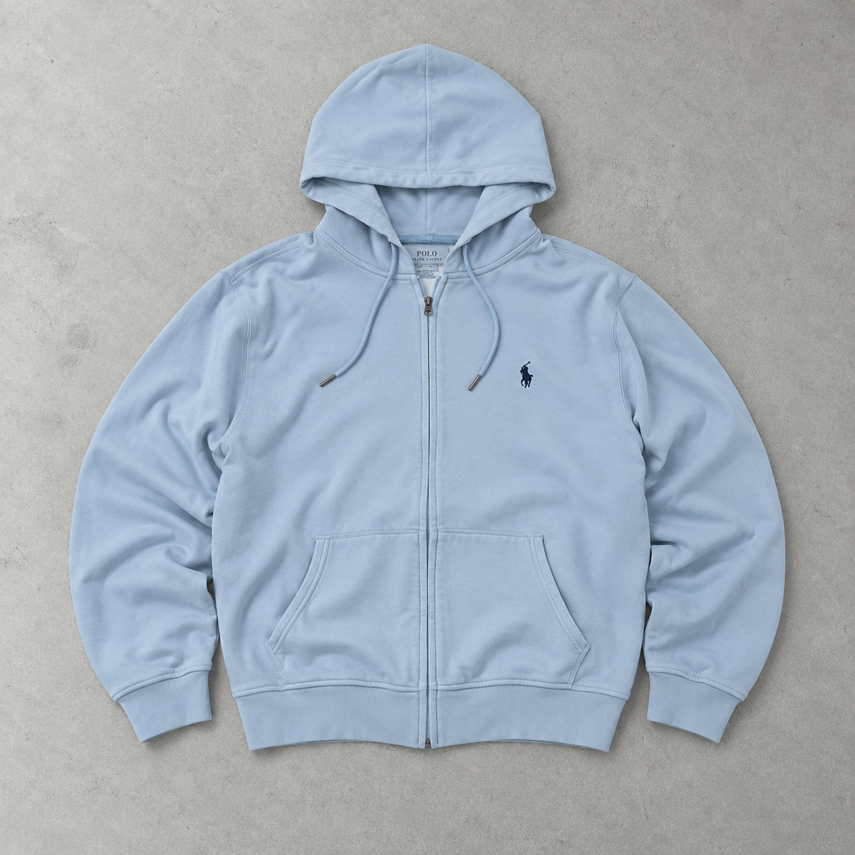 Ralph Lauren Hoodie Hellblau Rare (M)