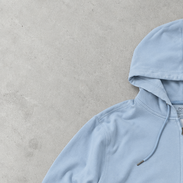 Ralph Lauren Hoodie Hellblau Rare (M)