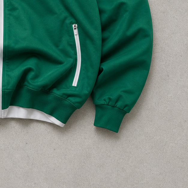 Germany Football Adidas Jacket Grün Rare (M) Stitched Logo