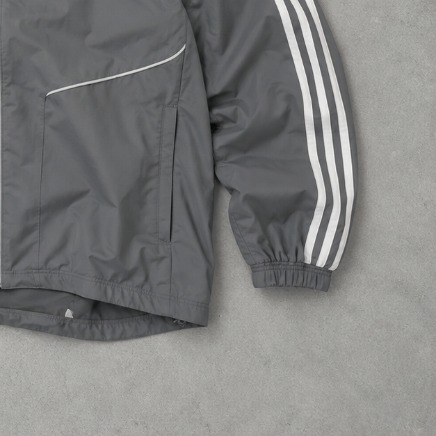 Adidas Rain Jacket Grey Rare (L)