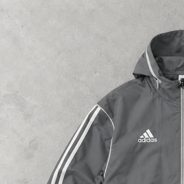 Adidas Rain Jacket Grey Rare (L)