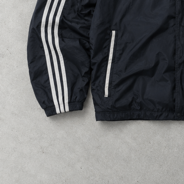 adidas Jacket Schwarz, Weiß Rare (L)