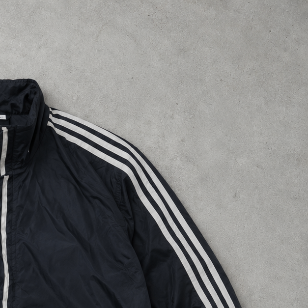 adidas Jacket Schwarz, Weiß Rare (L)