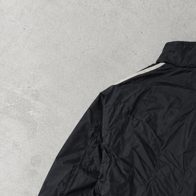 adidas Jacket Schwarz, Weiß Rare (L)