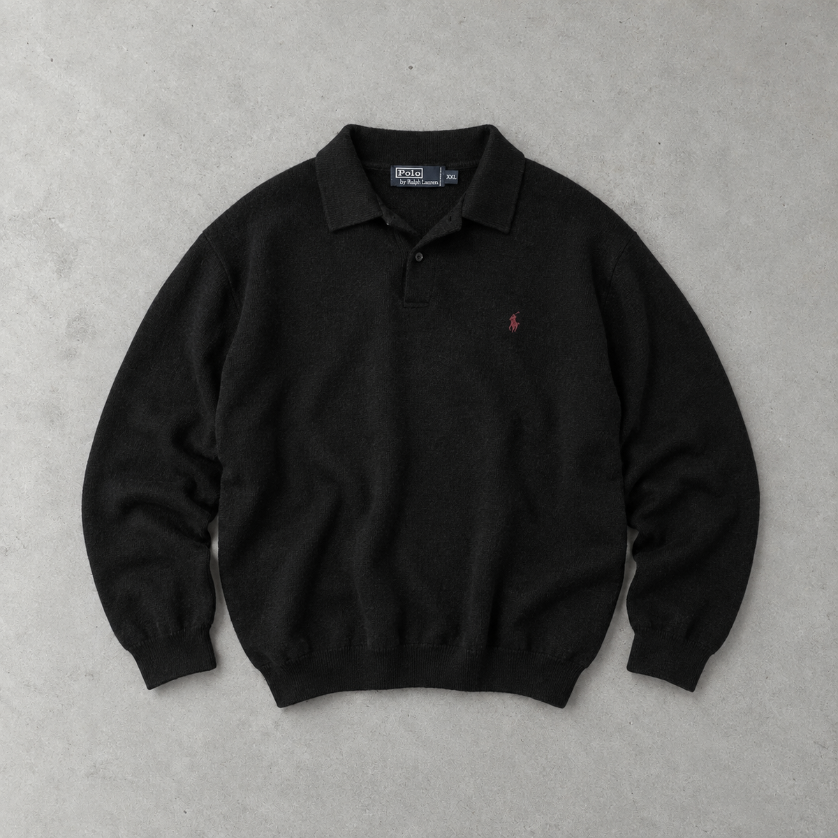 Polo Ralph Lauren Sweater Schwarz Rare (XXL)