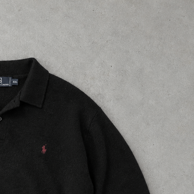 Polo Ralph Lauren Sweater Schwarz Rare (XXL)