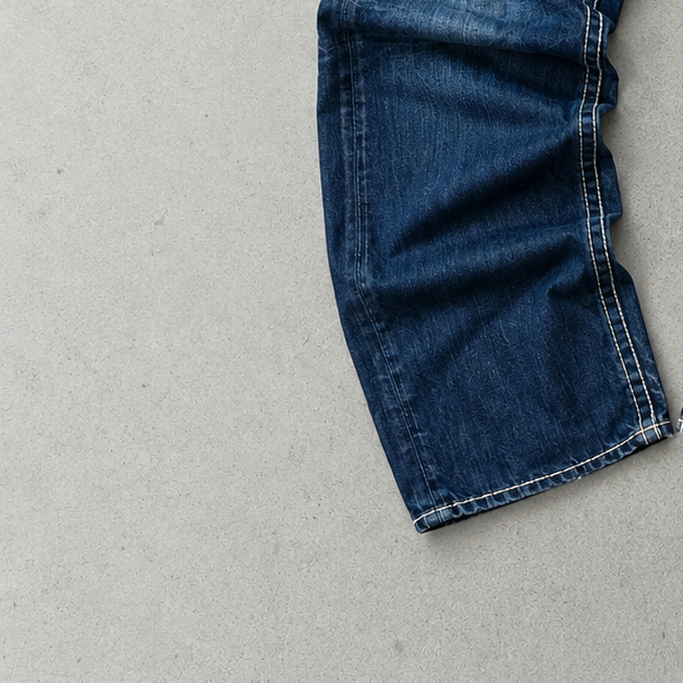 Y2K True Religion Jeans Blau, Weiß Limited (M)