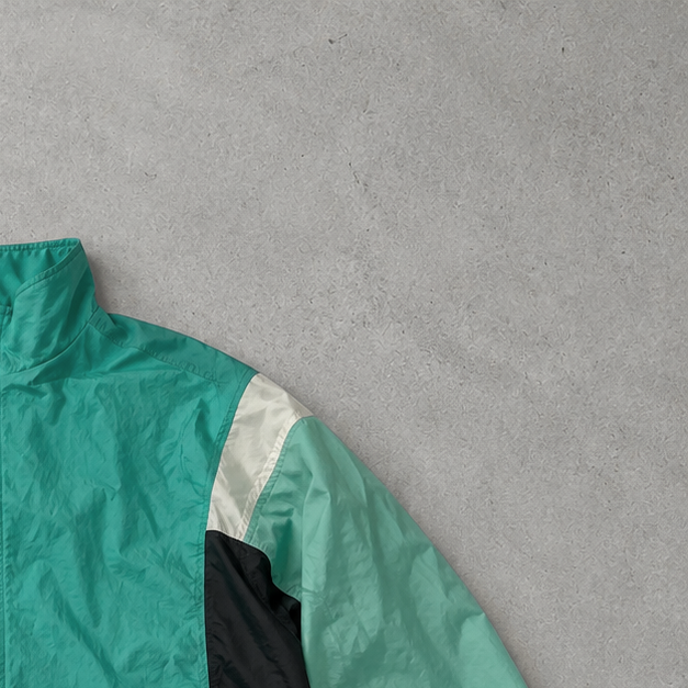 Adidas Rain Jacket Black / Green Limited (XL)