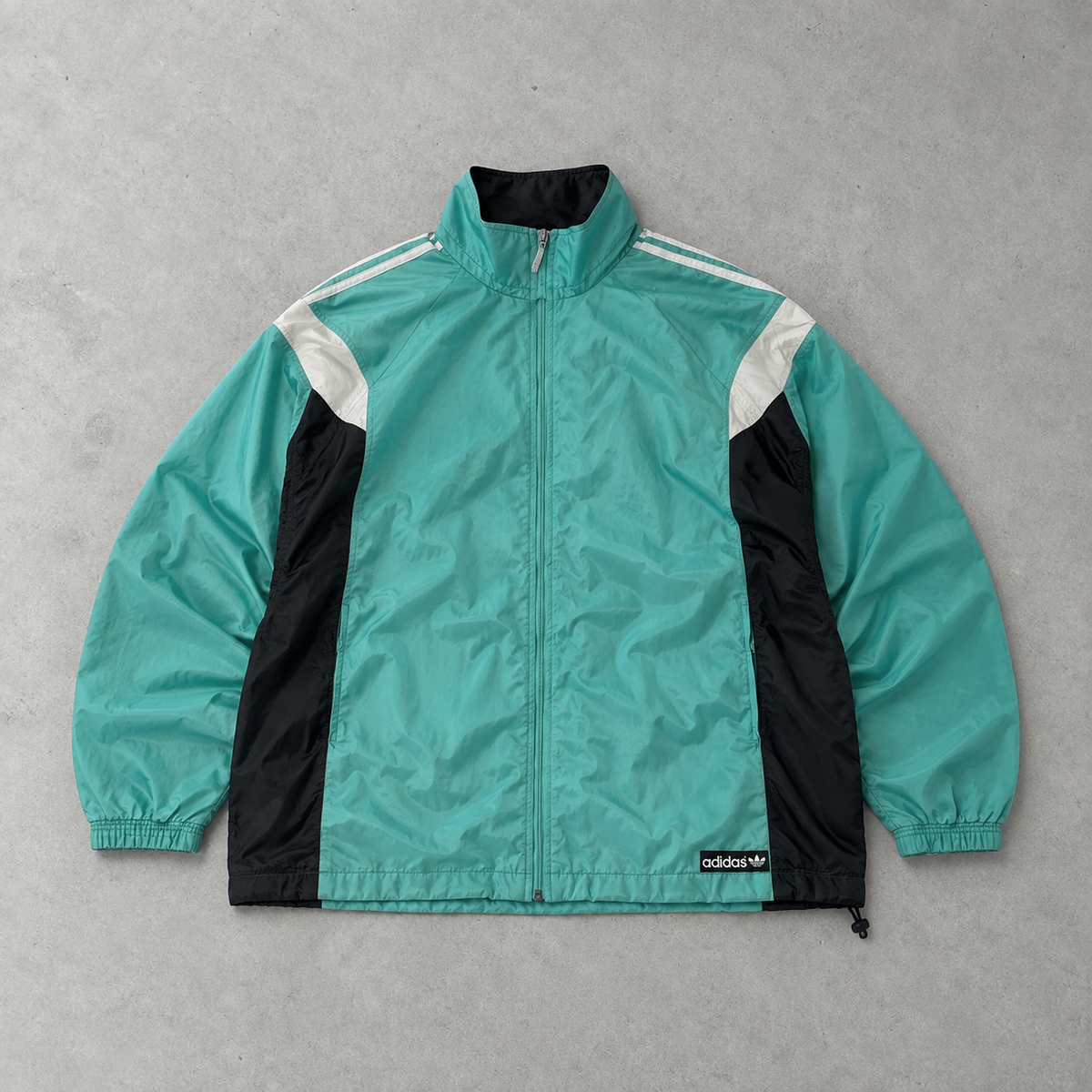 Adidas Rain Jacket Black / Green Limited (XL)