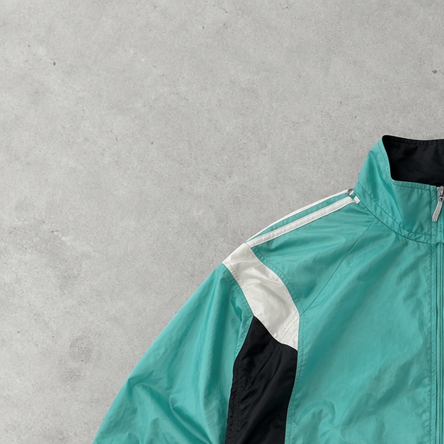 Adidas Rain Jacket Black / Green Limited (XL)