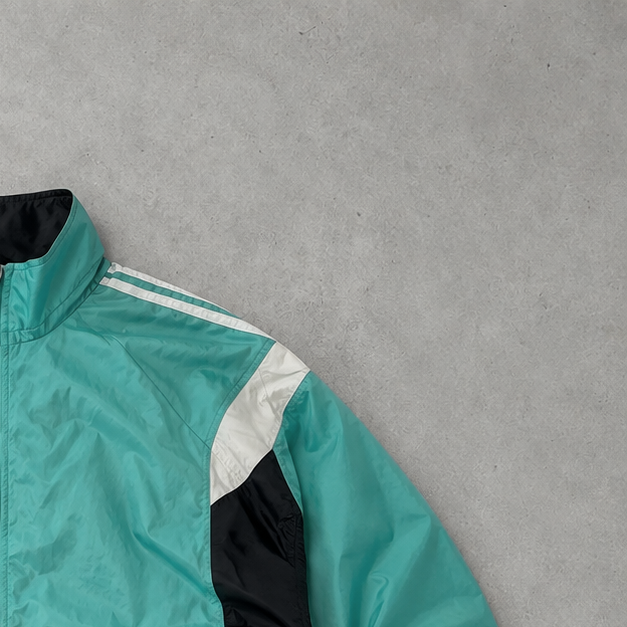 Adidas Rain Jacket Black / Green Limited (XL)