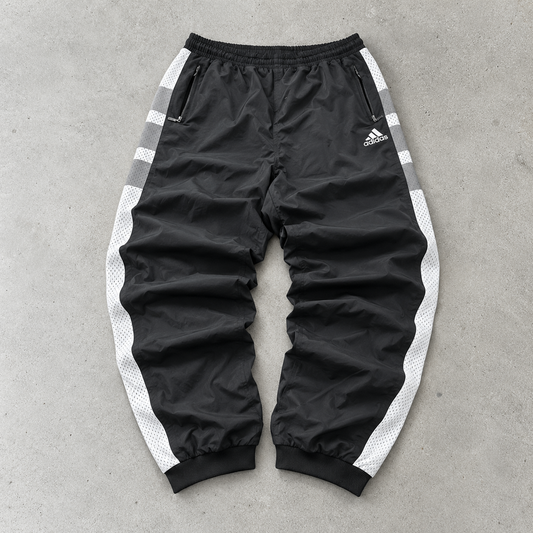 Y2K Adidas Track Pants Schwarz Limited (L)