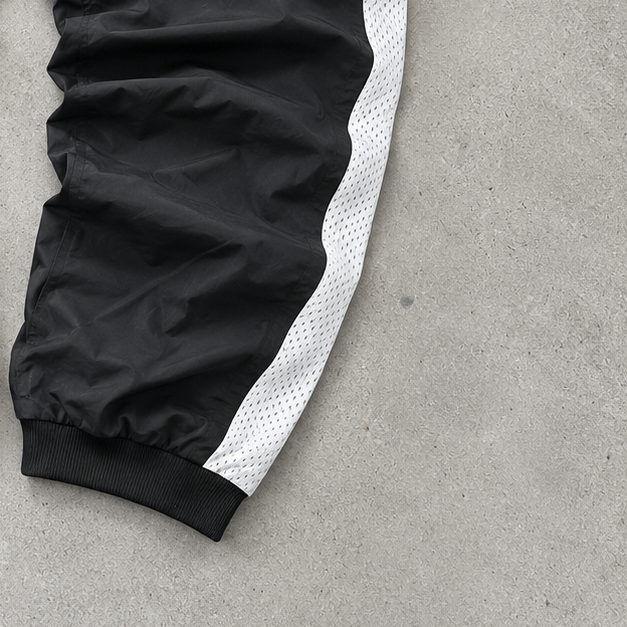 Y2K Adidas Track Pants Schwarz Limited (L)