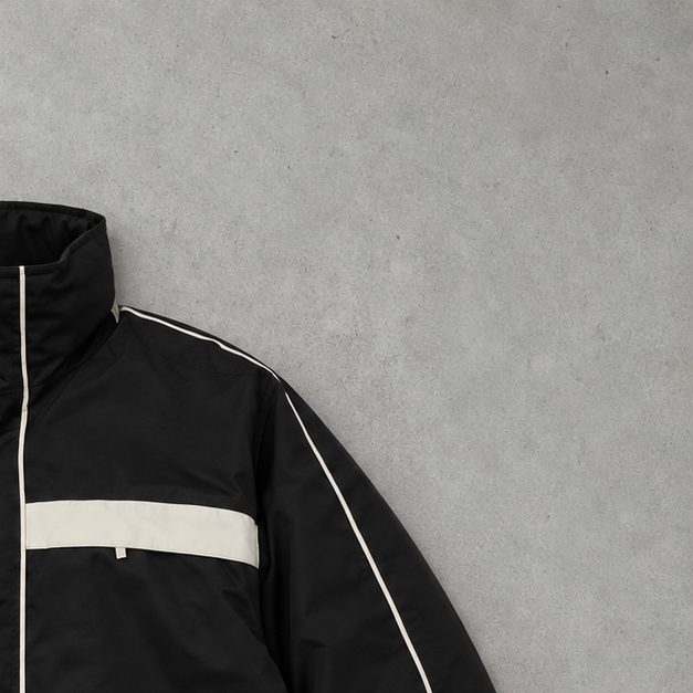 adidas Jacket Schwarz, Weiß Rare (S)