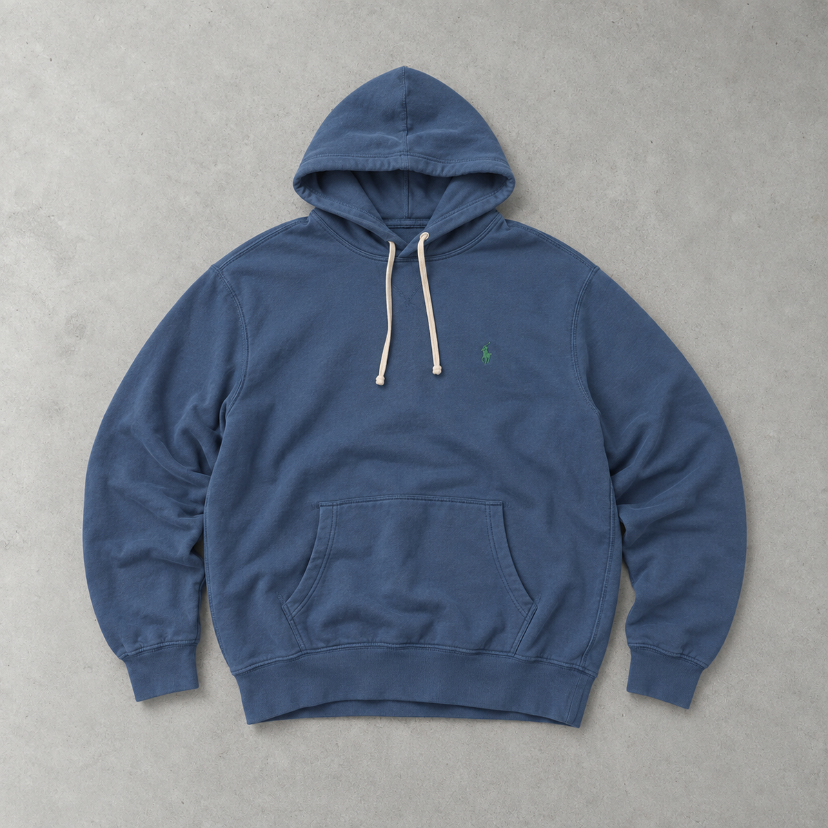 Ralph Lauren Hoodie Blau Rare (L)