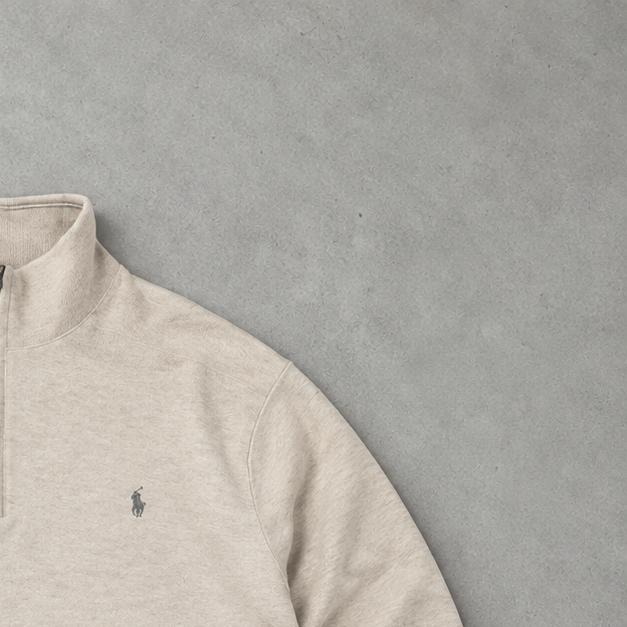Polo Ralph Lauren Jacket Creme Limited (XXL) Stitched Logo
