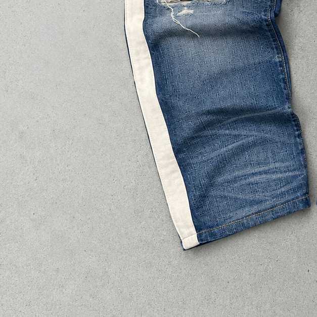 Y2K True Religion Jeans Blau, Weiß Rare (L)