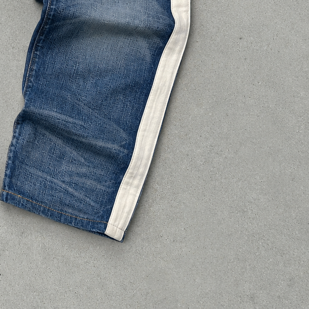 Y2K True Religion Jeans Blau, Weiß Rare (L)