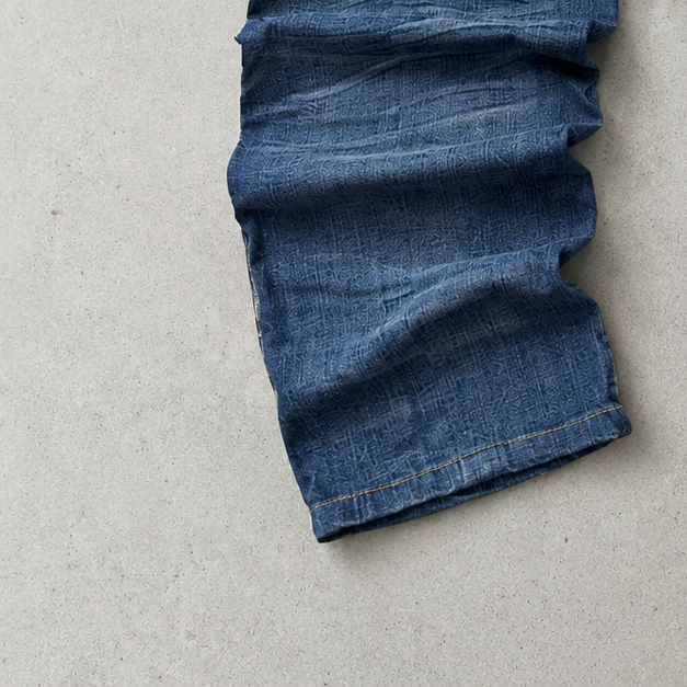 Y2K True Religion Jeans Blau, Weiß Rare (L)