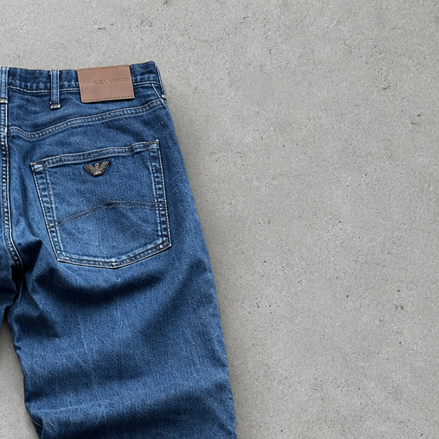 Armani Jeans Jeans Marineblau Rar (W36 / DE 52)