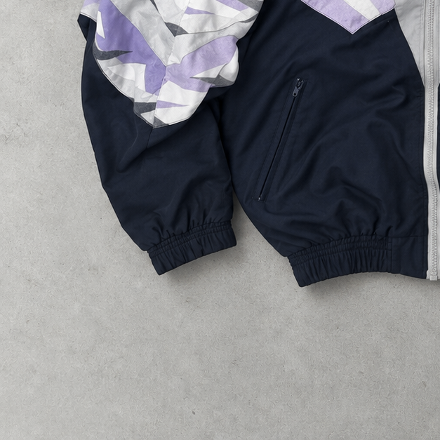 Adidas Rain Jacket Navy / Purple Rare (L)