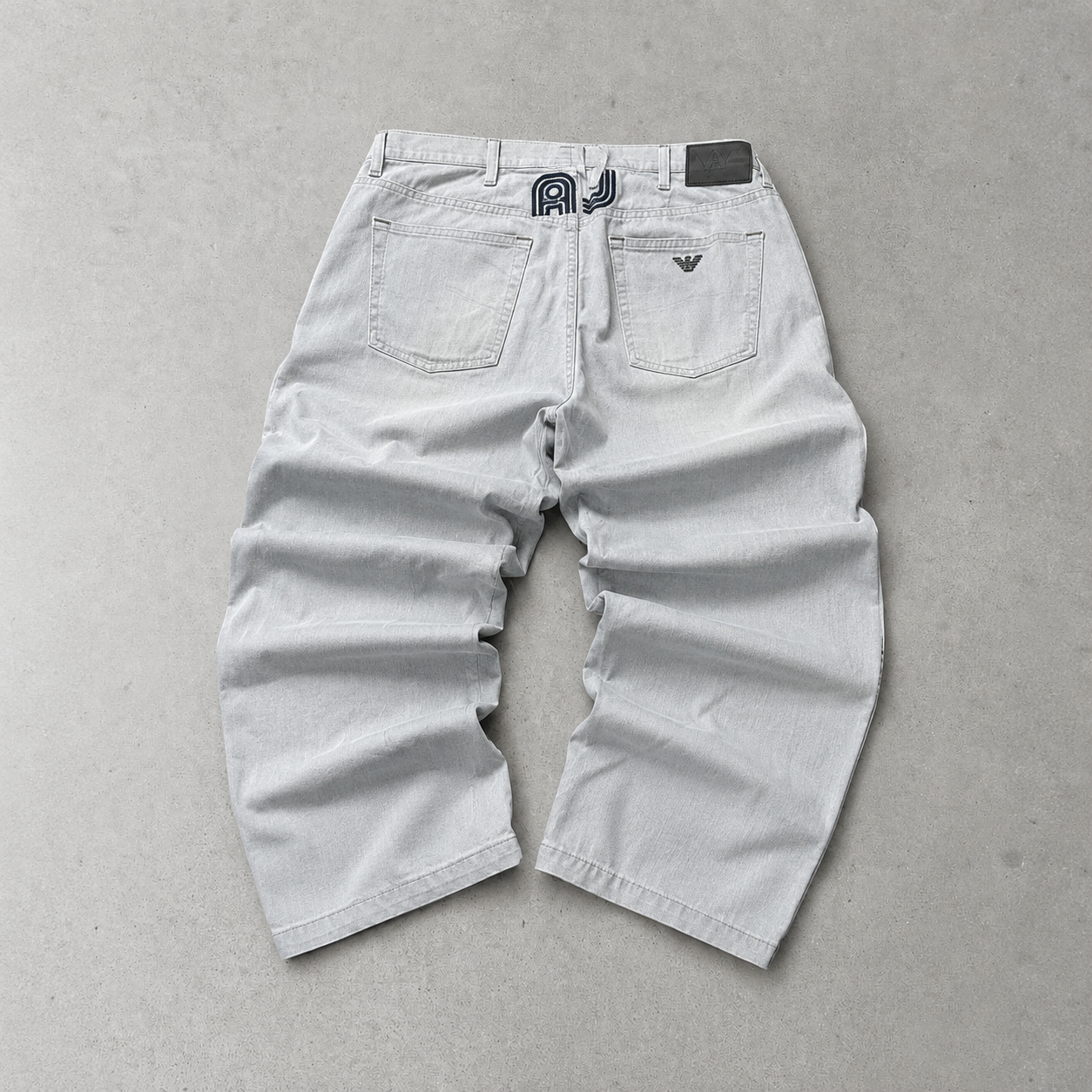 Y2K Armani Jeans Jeans Hellblau Rare (S)