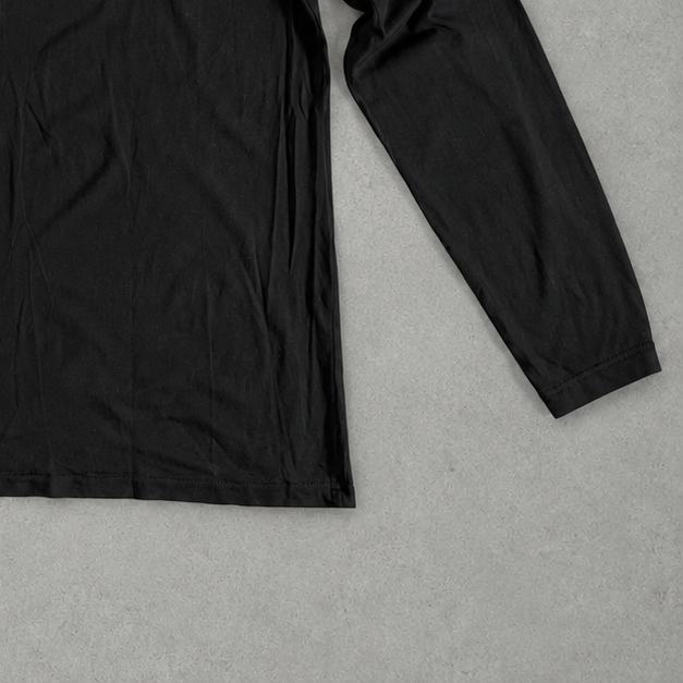 Ralph Lauren Hoodie Schwarz Stitched Logo Rare (L)